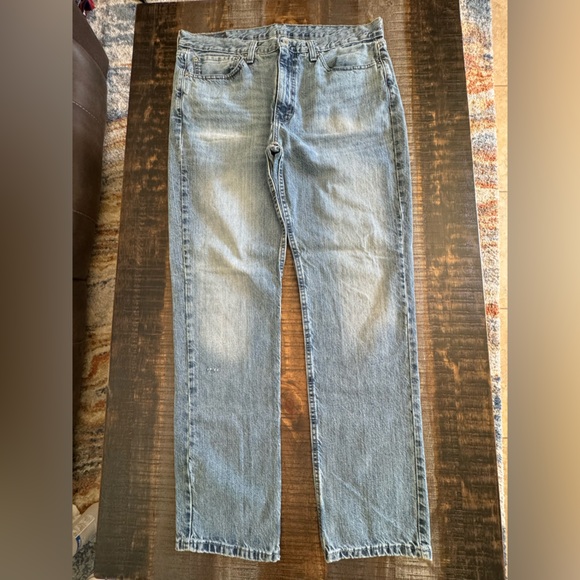 👖 Men’s Levi’s size 514 Denim Blue Jeans Size 36 X 32 - Picture 10 of 11